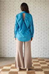 Back Detailed Oversized Shirt